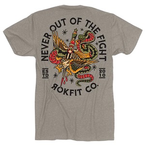 ROKFIT NEVER OUT OF THE FIGHT 락핏 네버 아웃 오브 더 파이트
